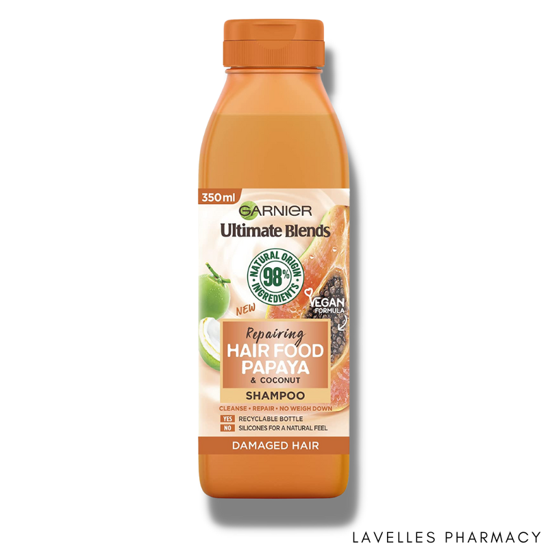 Garnier Ultimate Blends Hair Food Papaya & Coconut Shampoo 350ml