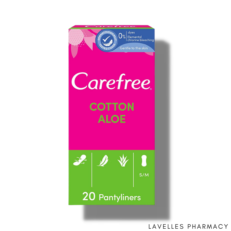 Carefree Aloe Vera Breathable Pantyliners