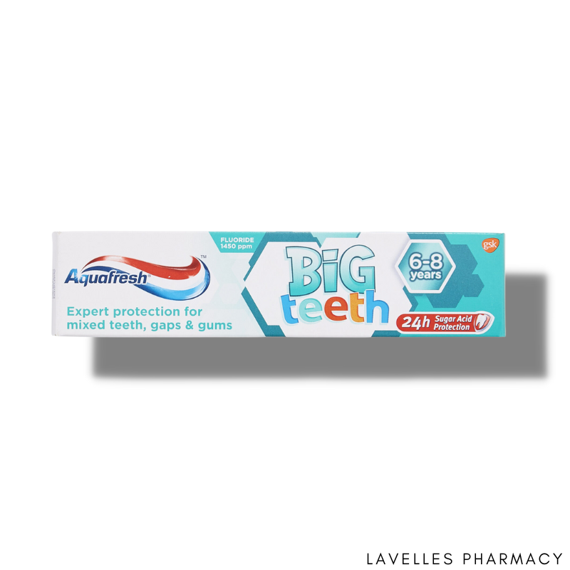Aquafresh Big Teeth 6-8 Years Toothpaste 50ml