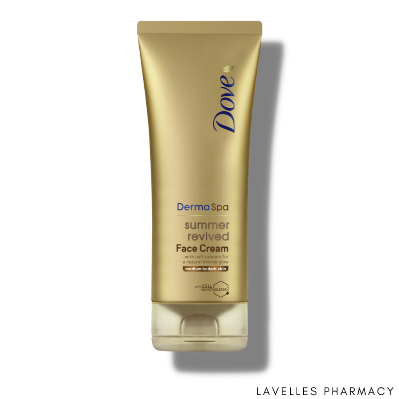 Dove Summer Revived Medium/Dark Gradual Self Tan Face Cream 75ml