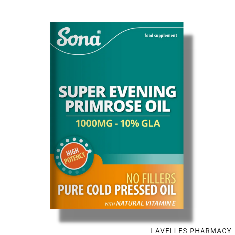 Sona Evening Primrose Oil 1000mg Capsules
