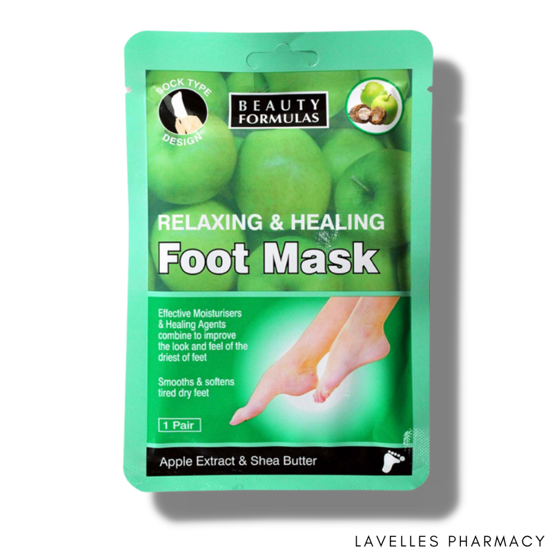 Beauty Formulas Relaxing & Healing Foot Mask