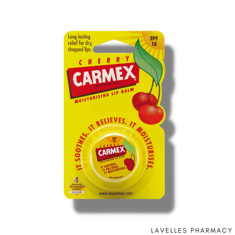 Carmex Lip Balm Cherry SPF15 Pot