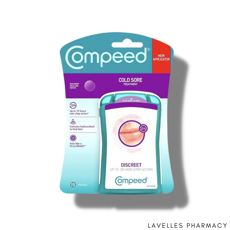 Compeed Cold Sore Discreet Healing Patch 15 Pack