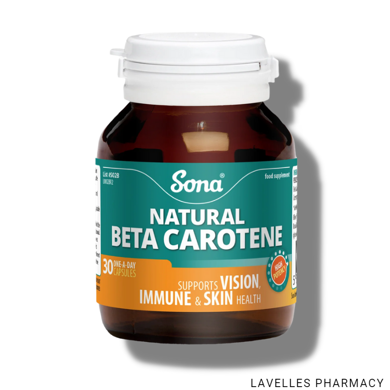 Sona Natural Beta Carotene Capsules