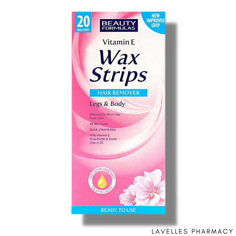 Beauty Formulas Legs & Body Wax Strips