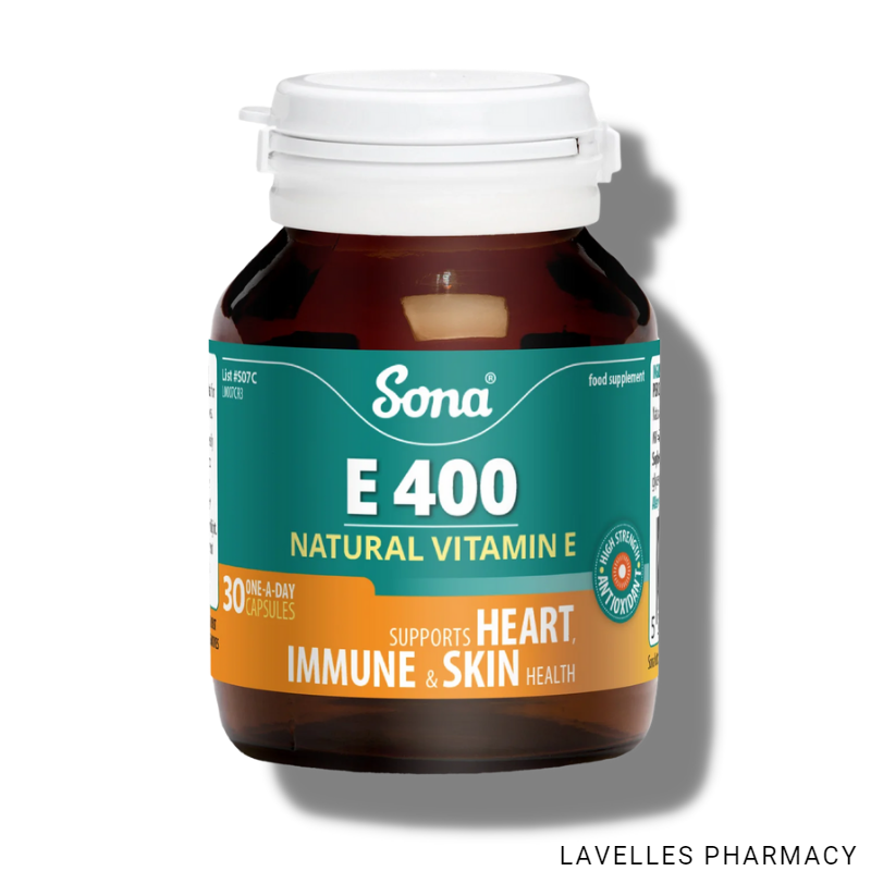 Sona E400 Vitamin E 400 IU. Capsules