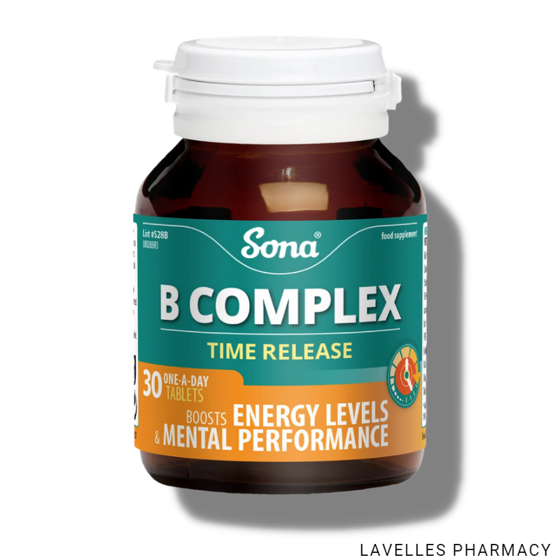 Sona B Complex Vitamin B Time Release Tablets