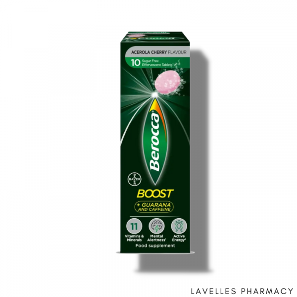 Berocca Boost Effervescent Tablets | Lavelle's Pharmacy