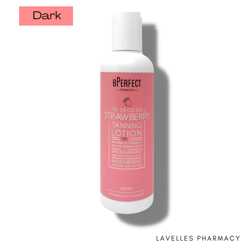Bperfect Tan 10 Second Strawberry Tanning Lotion ‘Dark’ 200ml