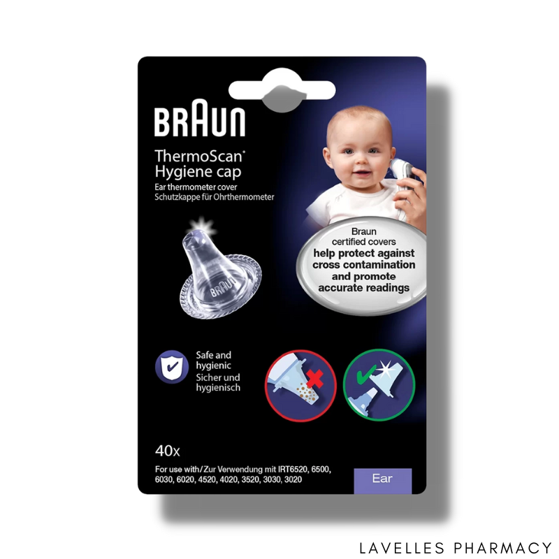Braun ThermoScan Lens Filters For Thermometers 40 Pack