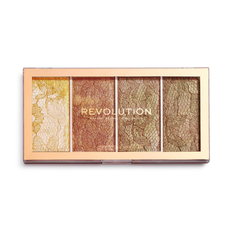 Revolution Makeup Vintage Lace Highlighter Palette