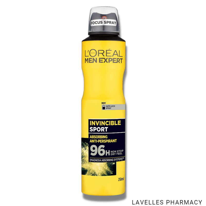 L’Oréal Paris Men Expert Invincible Sport 96h Anti-Perspirant Deodorant 150ml