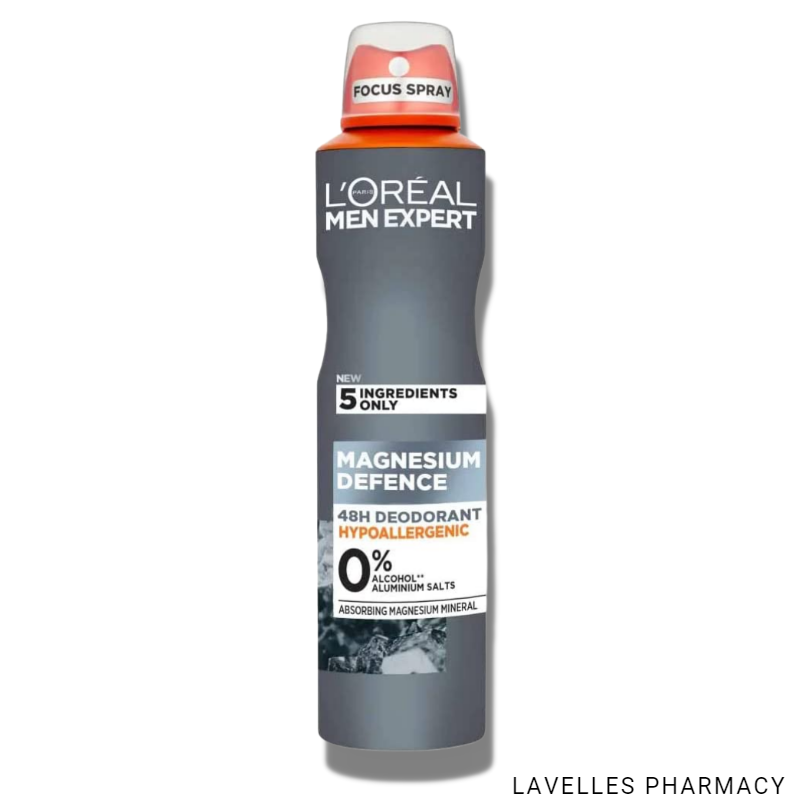 L’Oréal Paris Men Expert Magnesium Defence Hypoallergenic 48h Deodorant 250ml