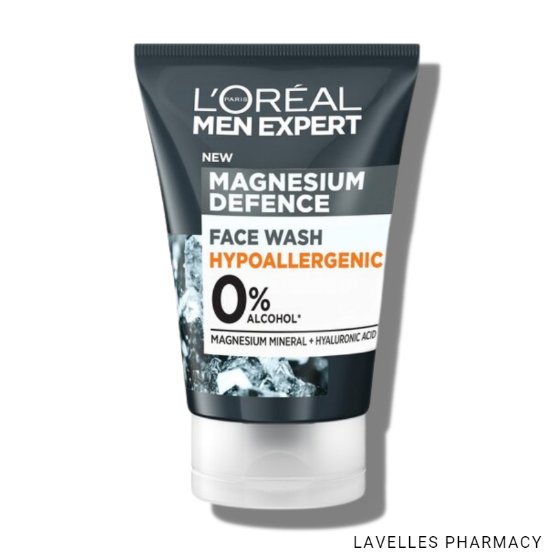 L’Oréal Paris Men Expert Magnesium Defence Hypoallergenic Face Wash 100ml