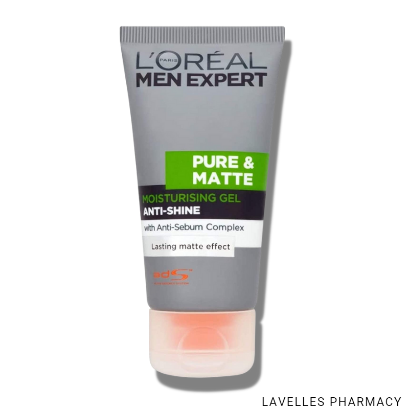 L’Oréal Paris Men Expert Pure And Matte Anti-Shine Gel Moisturiser 50ml