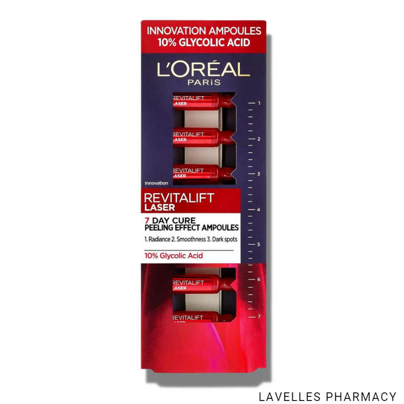 L’Oréal Paris Revitalift Laser Renew Glycolic Acid Ampoules 7 X 1.6ml