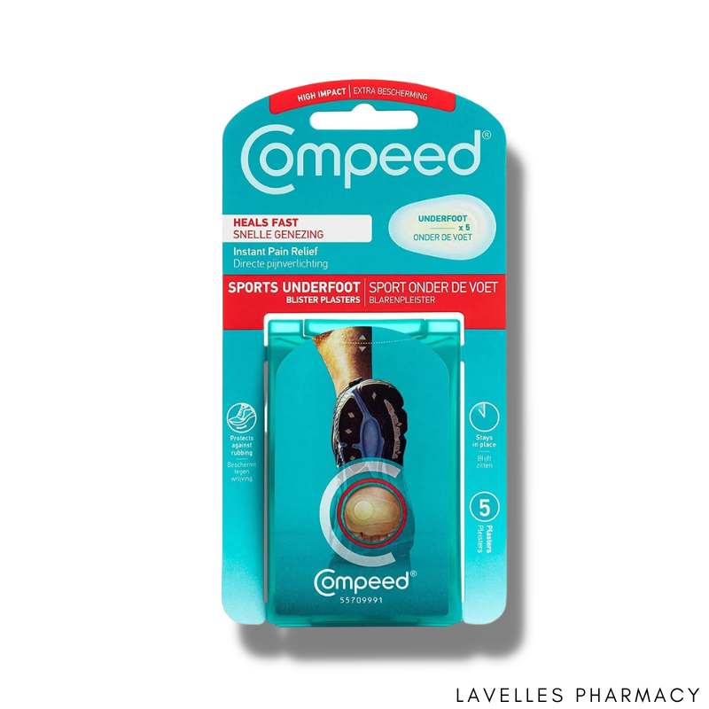 Compeed Sports Underfoot Blister Plasters 5 Pack