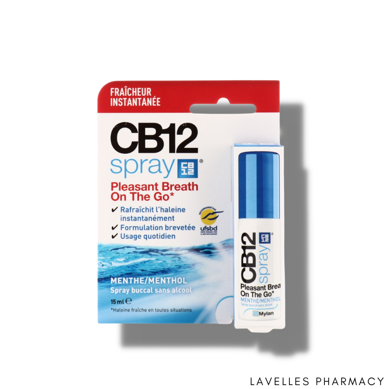 CB12 Instant Fresh Breath Spray Mint 15ml