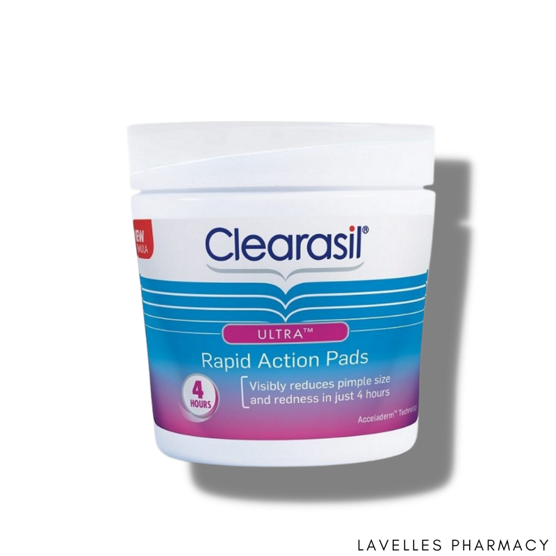Clearasil Rapid Action Pads 65 Pack