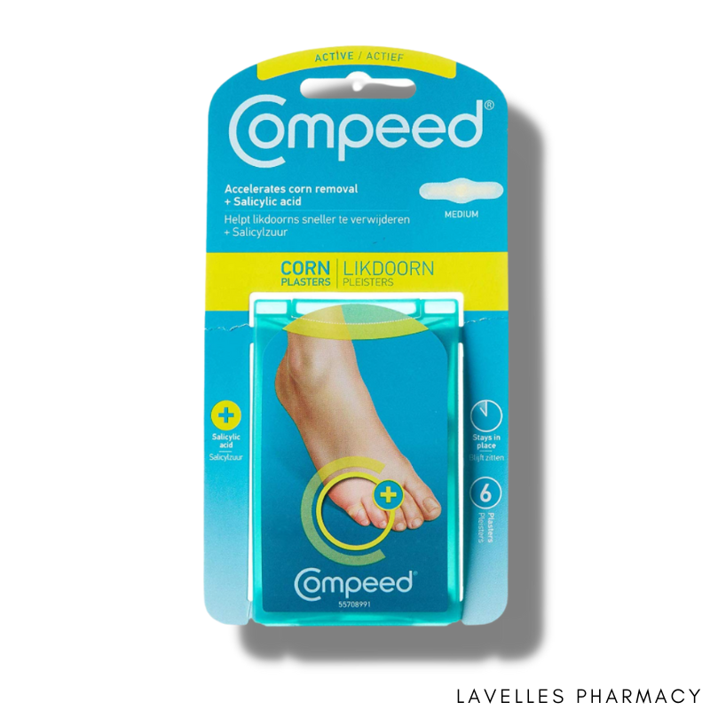Compeed Active Corn Plasters 6 Pack