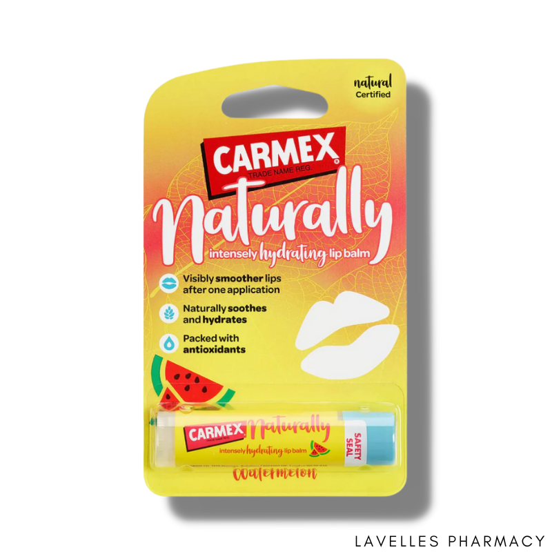 Carmex Naturally Intensely Hydrating Watermelon Lip Balm