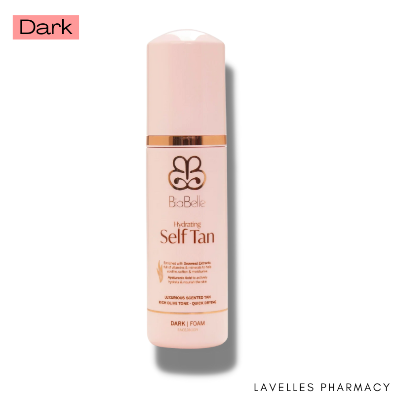 BiaBelle Hydrating Tanning Mousse ‘Dark’ 150ml