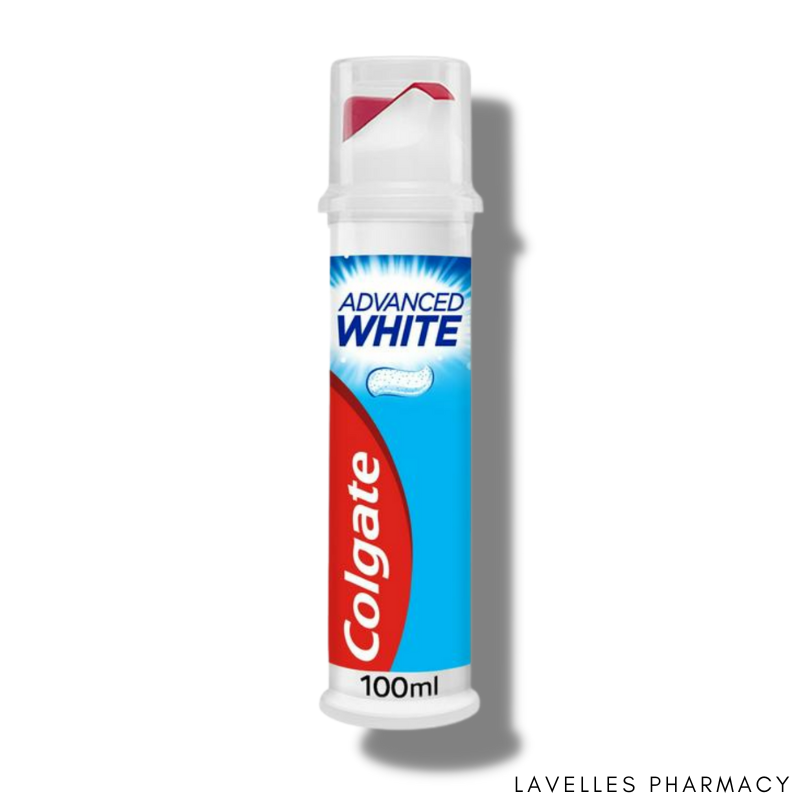 Colgate Total Advanced White Toothpaste Pump 100ml
