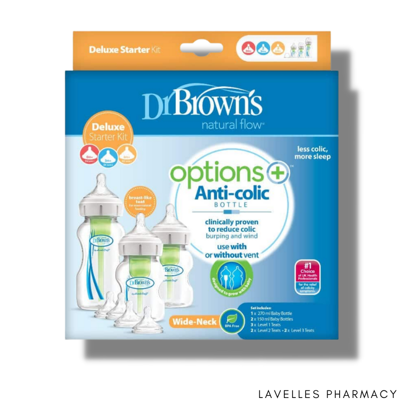 Dr Brown’s Options+ Anti-Colic Starter Kit