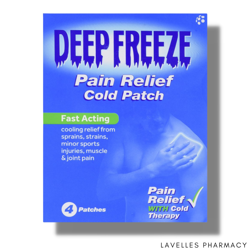 Deep Freeze Cold Patches 4 Pack