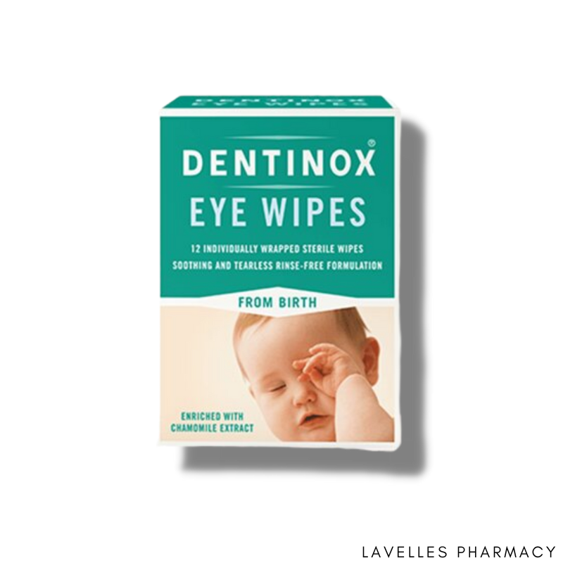 Dentinox Eye Wipes 12 Pack