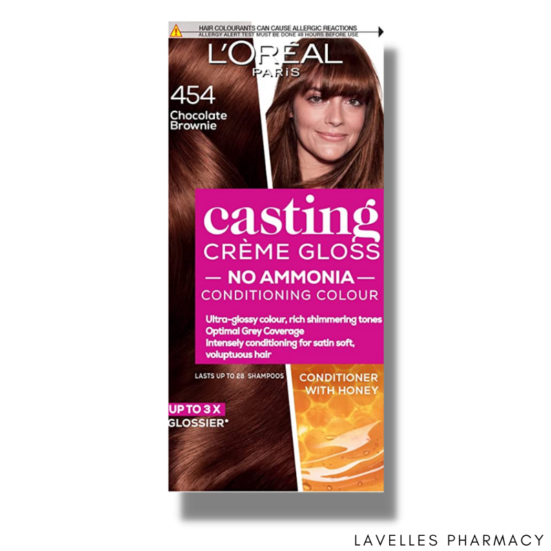 L’Oréal Casting Crème Gloss ‘454 Chocolate Brownie Brown’