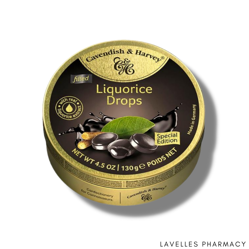 Cavendish & Harvey Liquorice Drops 130g