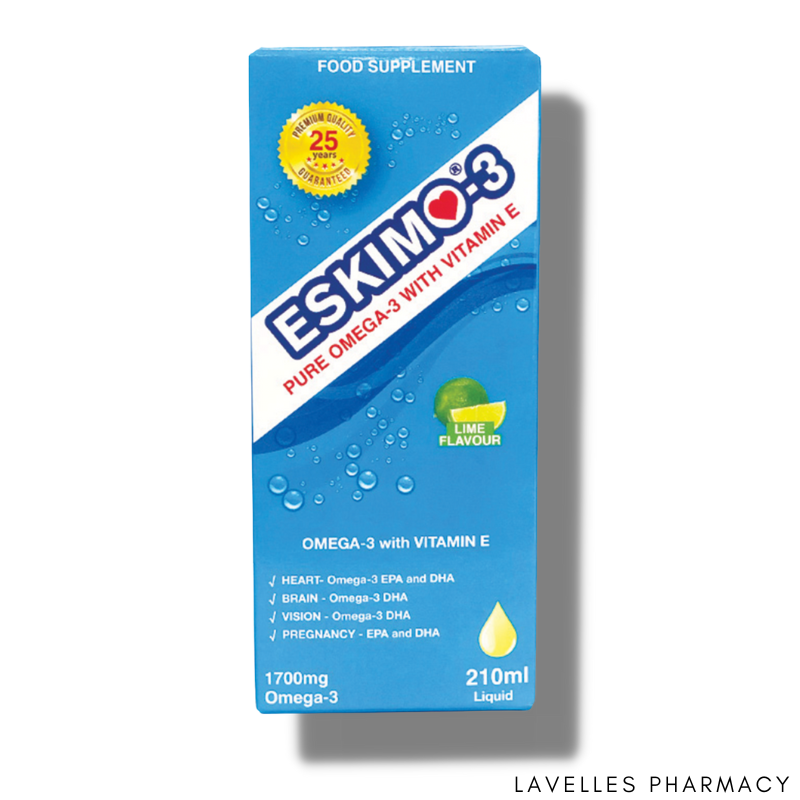 Eskimo-3 Omega 3 & Vitamin E Liquid