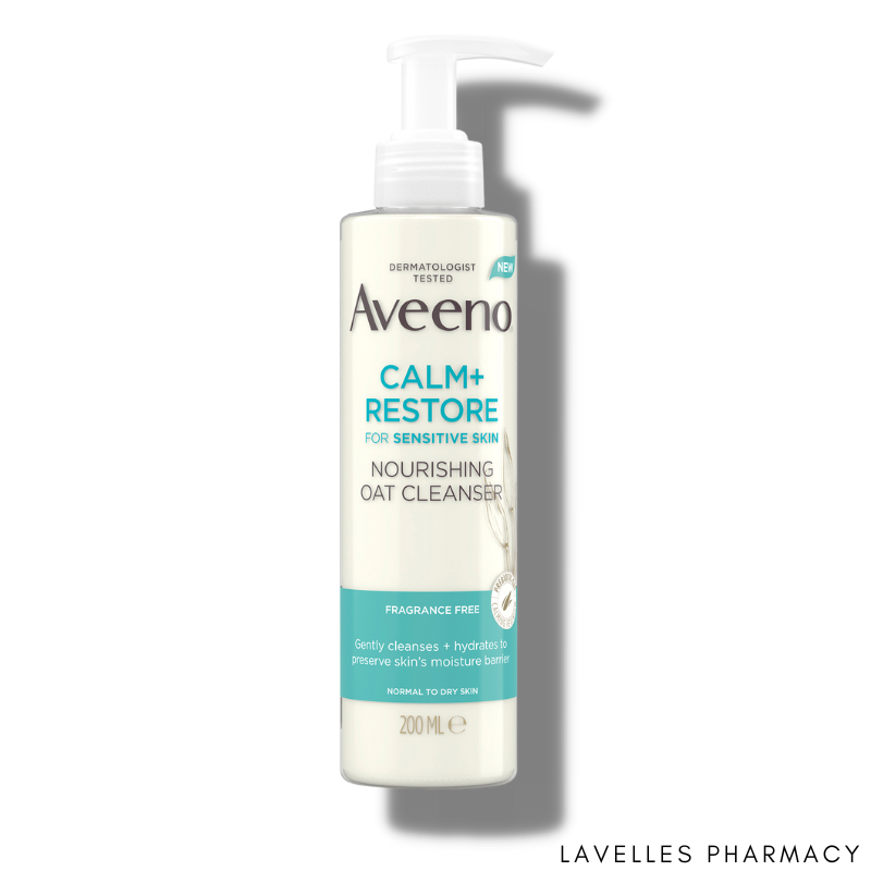 Aveeno Calm & Restore Nourishing Oat Cleanser 200ml