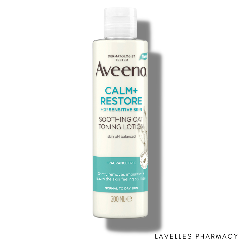 Aveeno Calm & Restore Soothing Face Toning Lotion 200ml