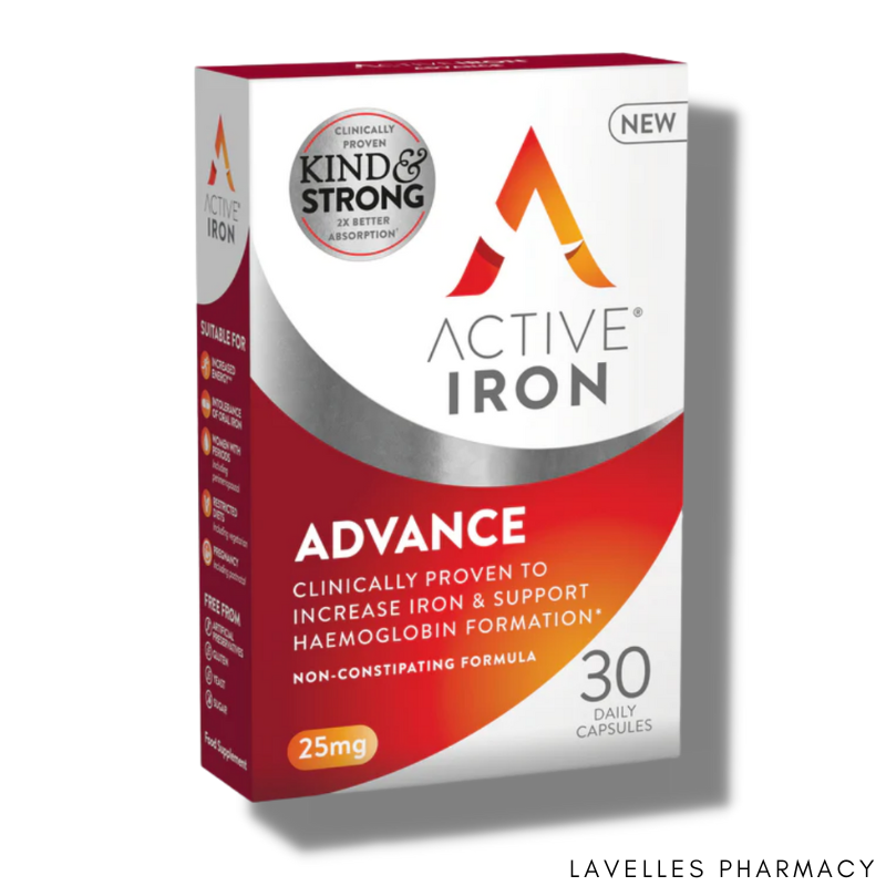 Active Iron Advance 25mg Capsules 30 Pack