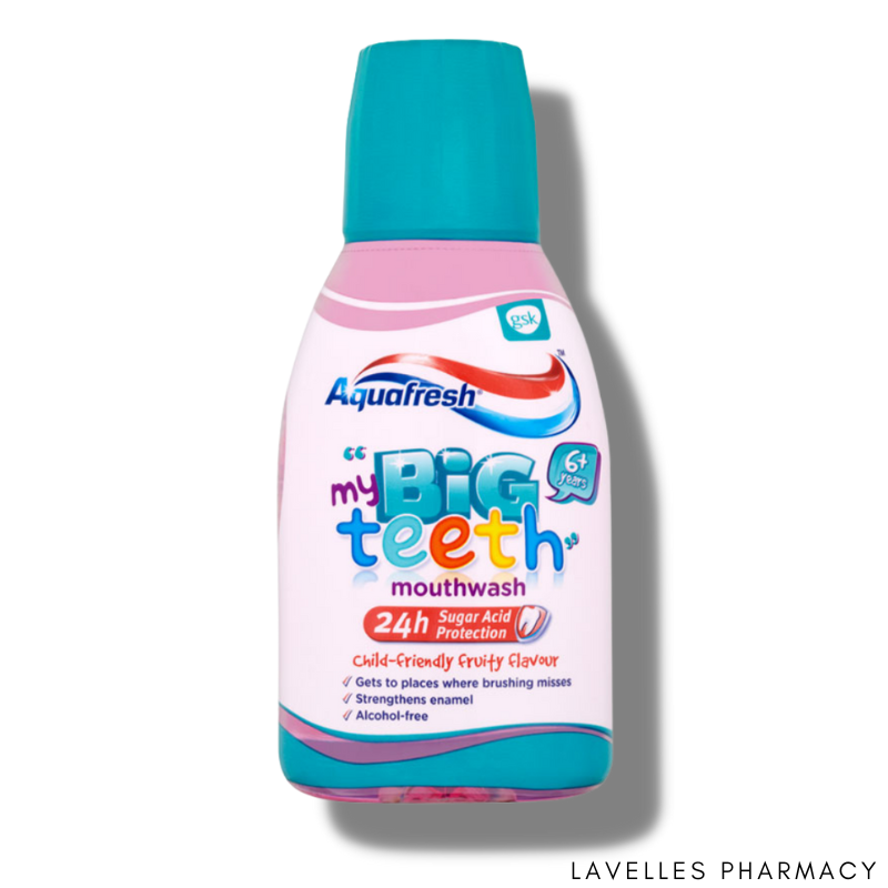 Aquafresh Big Teeth 6-8 Years Mouthwash 300ml
