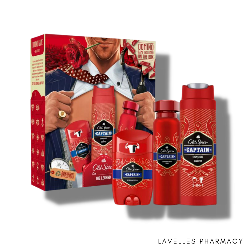 Old Spice Captain 3 Piece Gift Set