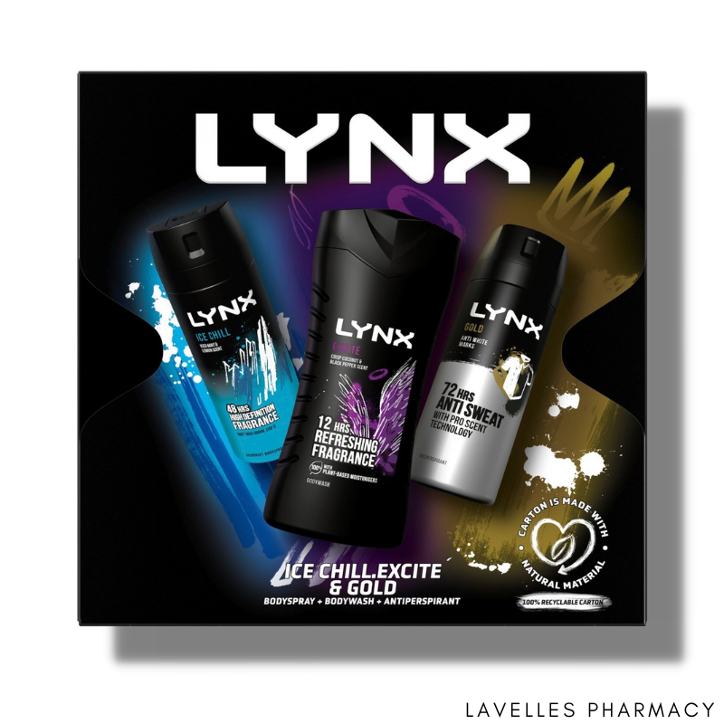 Lynx All-Stars Gold Ice Chill Trio Giftset