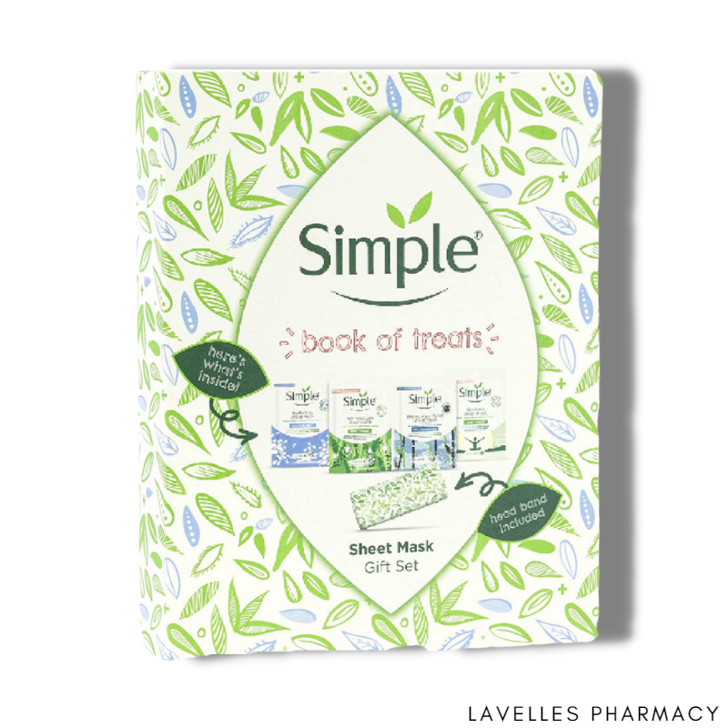 Simple Book Of Treats Sheet Mask Giftset