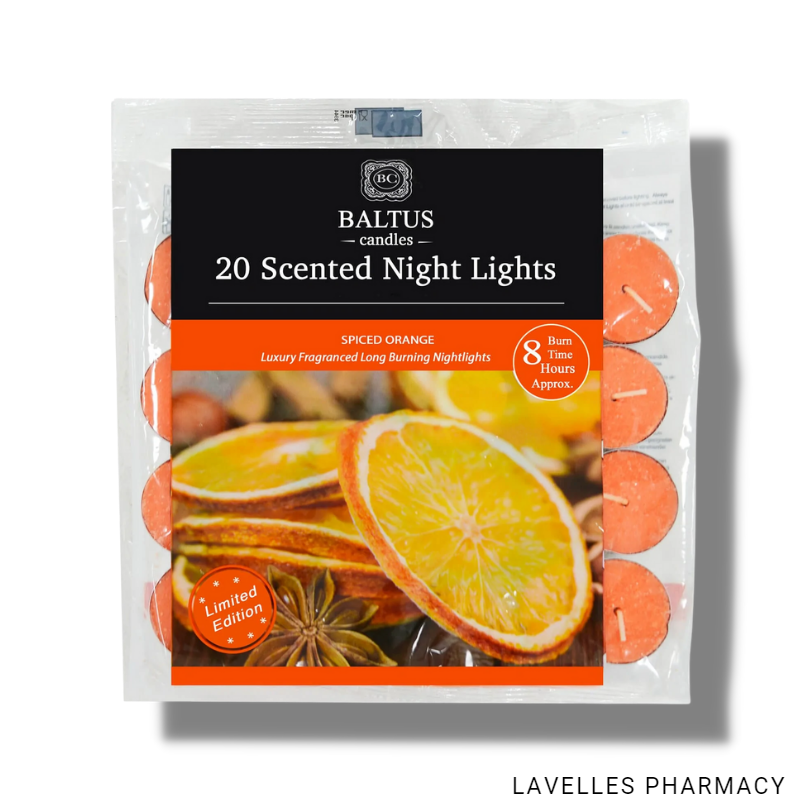 Baltus Luxury Tea Lights Orange & Aniseed 20 Pack
