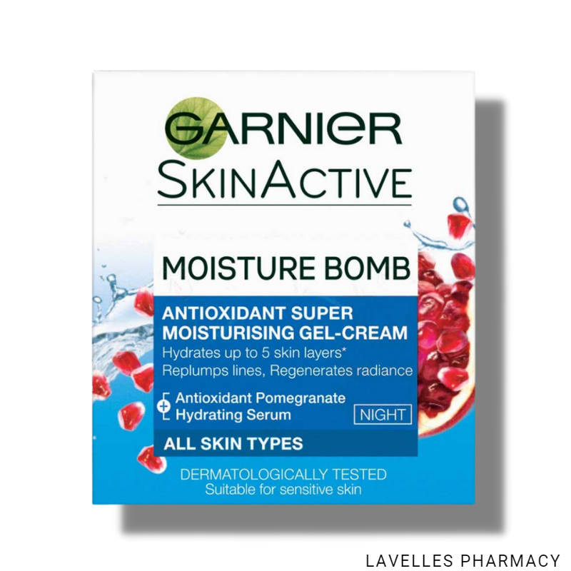 Garnier SkinActive Moisture Bomb Hydrating Night Cream Moisturiser 50ml