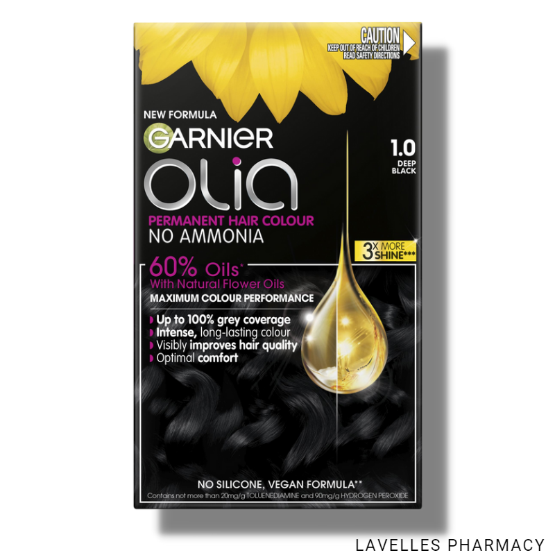 Garnier Olia Permanent Hair Dye 1.0 Deep Black