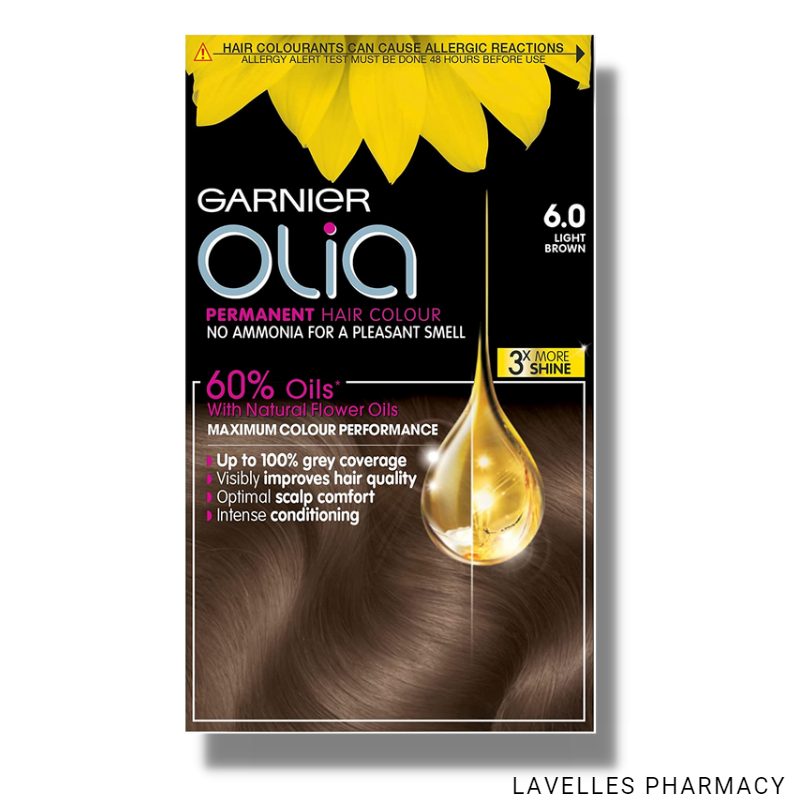 Garnier Olia Permanent Hair Dye 6.0 Light Brown