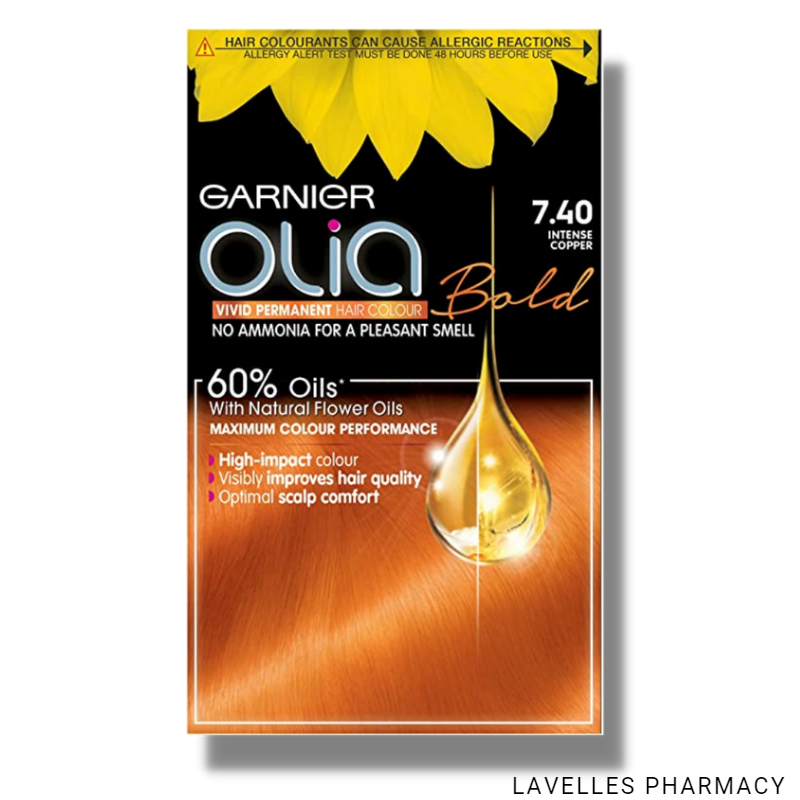 Garnier Olia Permanent Hair Dye 7.40 Intense Copper