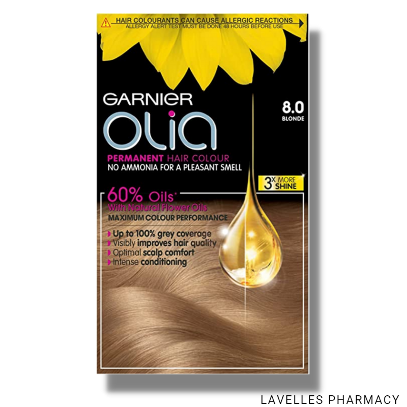 Garnier Olia Permanent Hair Dye 8.0 Blonde