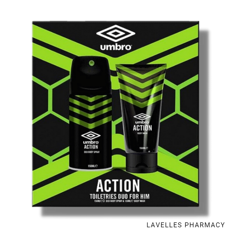 Umbro Action Body Wash & Body Spray Giftset