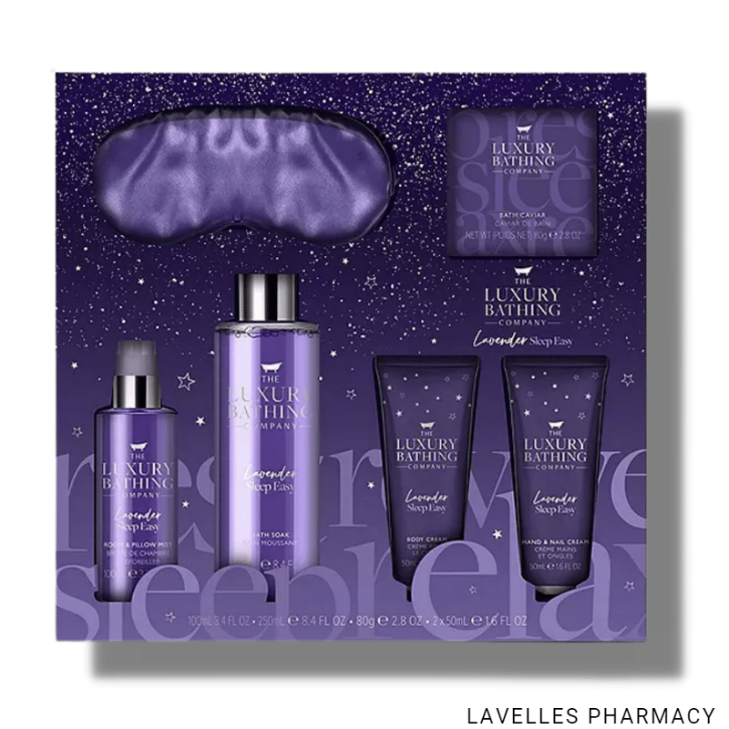The Luxury Bathing Company Lavender Sleep Therapy Giftset