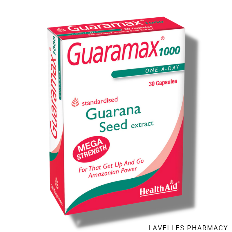 HealthAid Guaramax 1000 Capsules 30 Pack